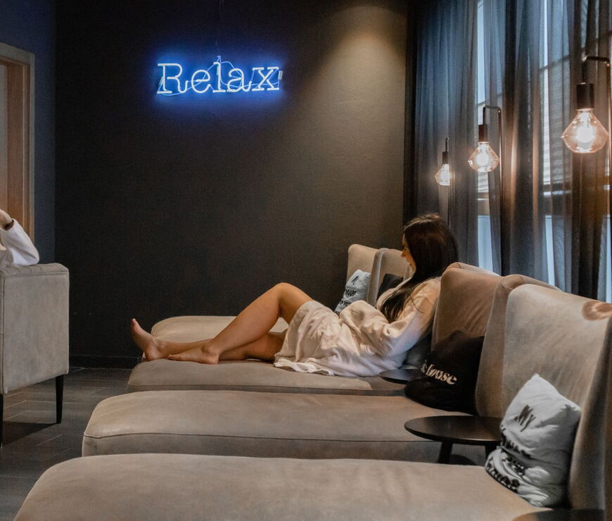 Relaxation area in The House Zell am See Relaxation area in The House Zell am See
