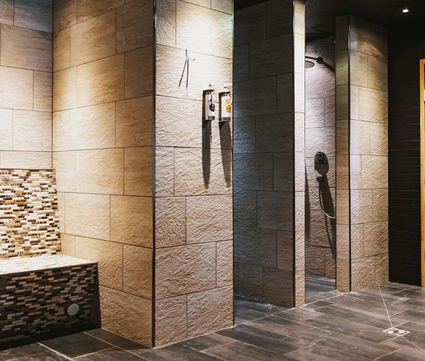 Wellness area with Finnish sauna